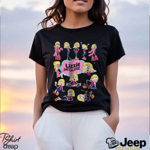 90s Cute Emotions of Lizzie McGuire Disneyland Family Trip T Shirt