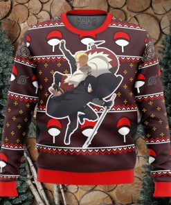 Naruto Sasuke Grown Ugly Christmas Sweater