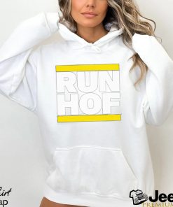 95.7 The Game Bonta Hill Wearing Run Hof T Shirts