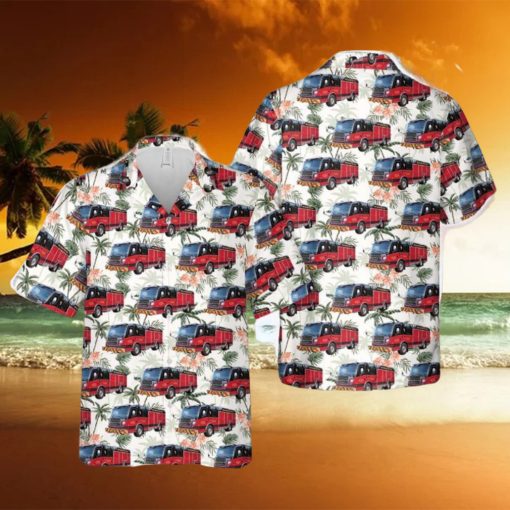 Mid Columbia Fire and Rescue In Oregon Hawaiian Shirt Men And Women Gift Floral Beach