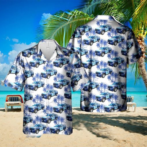 Massachusetts State Police MSP Ford Police Interceptor Utility Hawaiian Shirt Men And Women Gift Floral Beach