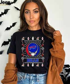 Grateful Dead Buffalo Bills Ugly Christmas Shirt