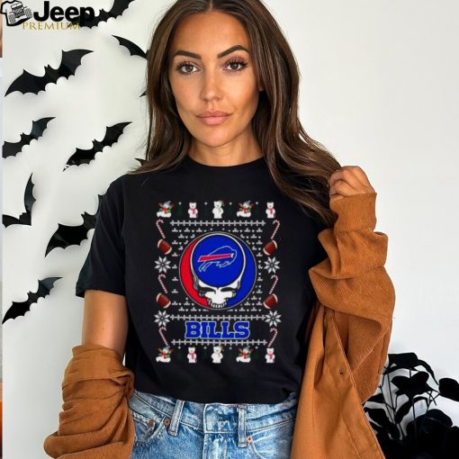 Grateful Dead Buffalo Bills Ugly Christmas Shirt