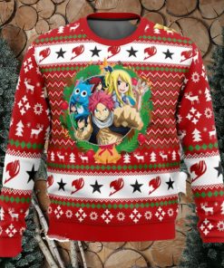 A Christmas Tail Fairy Tail Xmas Men And Women Christmas Gift 3D Ugly Christmas Sweater