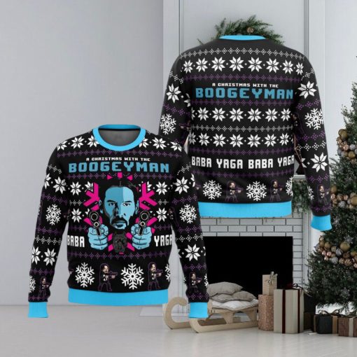 A Christmas With A Boogeyman Thriller Ugly Christmas Sweater Christmas Sweater For Men And Women