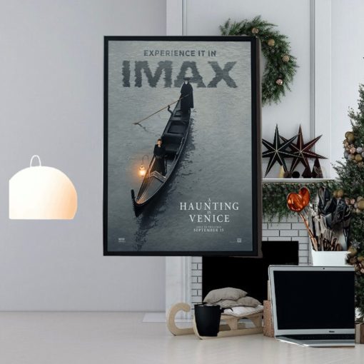 A Haunting In Venice Imax Poster In Theatres September 15 Home Decor Poster Canvas