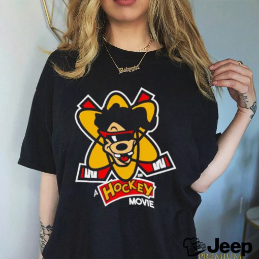 A Hockey Movie cartoon logo shirt