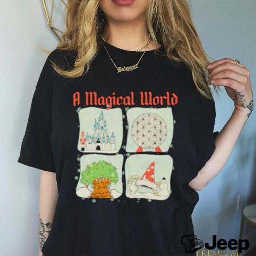 A Magical World merry Christmas shirt