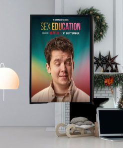 A Netflix Series Sex Education Season 4 On Netflix 21 September Asa Butterfield First Home Decor Poster Canvas