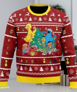 A Sesame Street Christmas Sesame Street Ugly Christmas Sweater Funny Gift Ideas Christmas