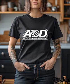 A and D Nutrition and Vitamins logo shirt