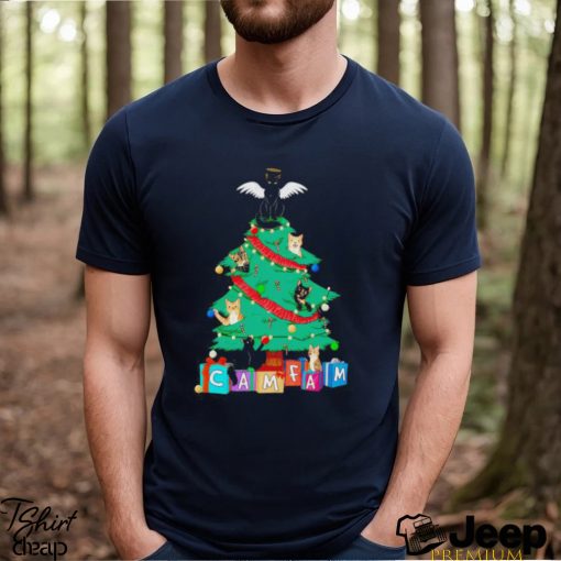 A cam fam Christmas tree shirt