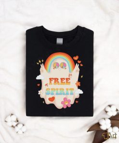 A ghost hippie Free spirit colorful shirt