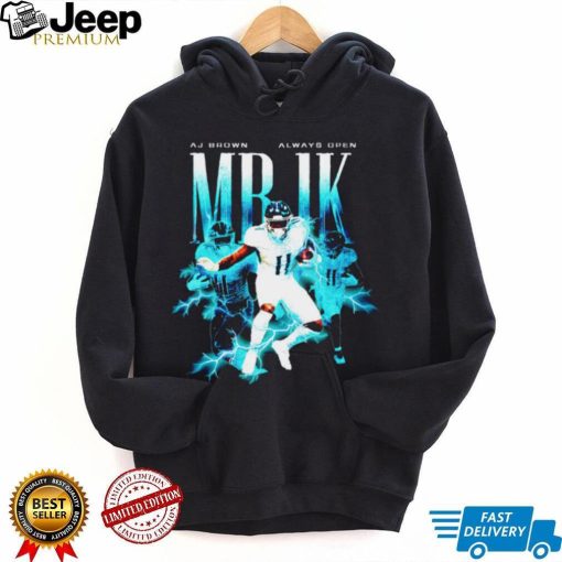 A.J. Brown always open Mr. 1K Lightning shirt