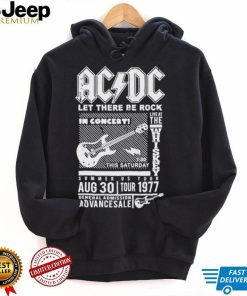 AC DC Let There Be Rock In ConCert T Shirt