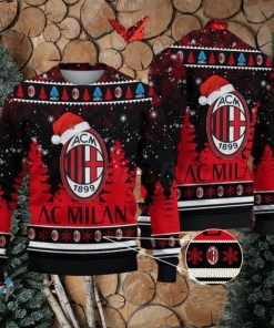 AC Milan Ugly Christmas Sweater, Ugly Sweater, Christmas Sweaters