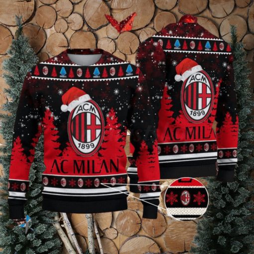 AC Milan Ugly Christmas Sweater, Ugly Sweater, Christmas Sweaters