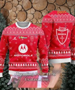 AC Monza 2023 24 Ugly Christmas Sweater