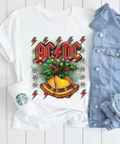 ACDC Band Christmas Shirt ACDC Retro Christmas Hells Bells Thunderstruck Rock Gift For Music Lover