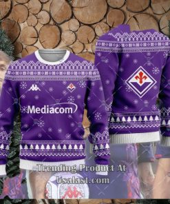 ACF Fiorentina 2023 24 Ugly Christmas Sweater