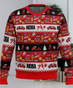 Akira bike decals Christmas sweater