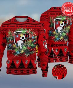 AFC Bournemouth Premier League Laurel Wreath Ugly Christmas Sweater