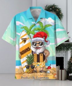 AFL Hawthorn Football Club New Santa Hawaiian