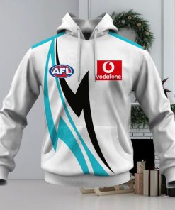 AFL Port Adelaide Custom Name Number 2009 Clash Guernsey Pullover Hoodie