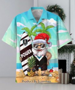 AFL Port Adelaide Football Club New Santa Hawaiian