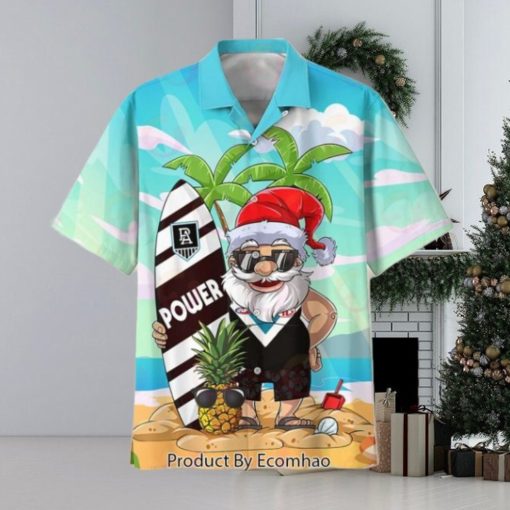 AFL Port Adelaide Football Club New Santa Hawaiian