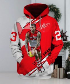 AFL Sydney Swans Lance Franklin #23 Pullover Hoodie