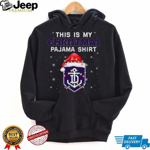 AFL This is christmas Pajamas T shirt Fremantle Dockers T shirt