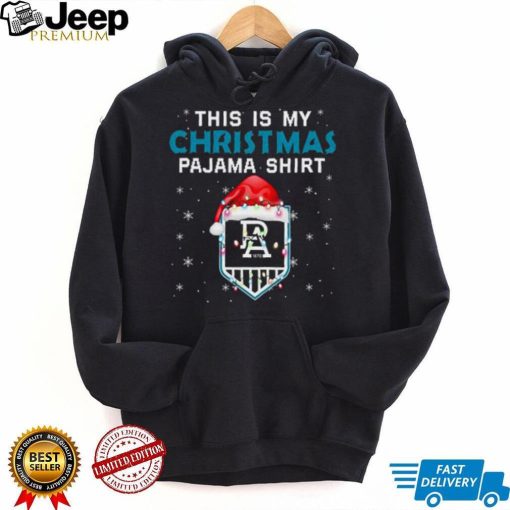 AFL This is christmas Pajamas T shirt Port Adelaide Power T shirt