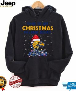 AFL This is christmas Pajamas T shirt West Coast Eagles T shirt