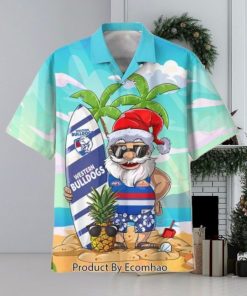 AFL Western Bulldogs New Santa Hawaiian
