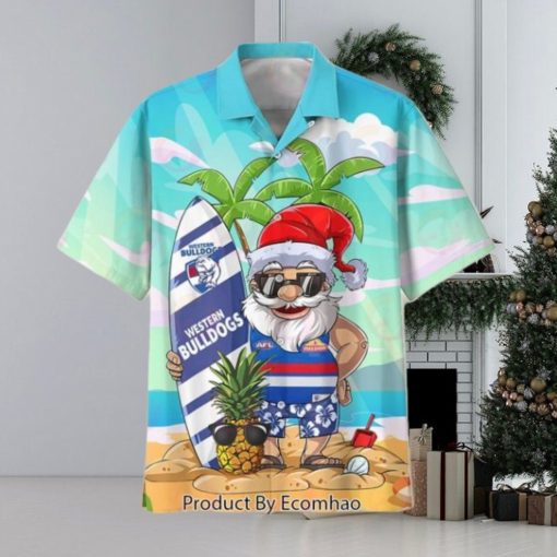 AFL Western Bulldogs New Santa Hawaiian