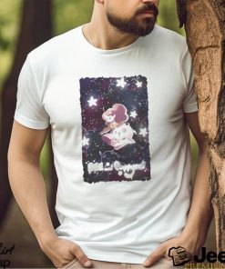 Bee And Puppycat Space Flowers Poster Mineral Wash Shirt