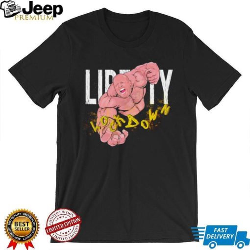 AJ Lockdown Liberty art shirt