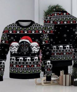 Santa Hat Darth Vader Star Wars Ugly Christmas Sweater