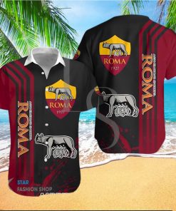 AS Roma Seria A Hawaiian Shirt