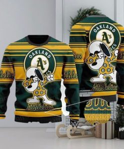 A’S Sweater Greatest Snoopy Oakland Athletics Gift