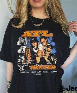 ATL Wanted Young Thug Young Nudy Gunna Lil Baby 21 Savage retro shirt