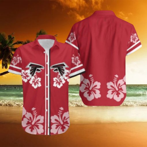 ATLANTA FALCONS HIBISCUSAND LIMITED EDITION HAWAIIAN SHIRT FOR MEN AND WOMEN