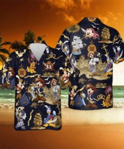 Disney Pirates of Caribbean Hawaiian Shirt