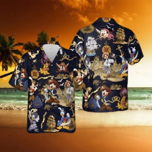 Disney Pirates of Caribbean Hawaiian Shirt