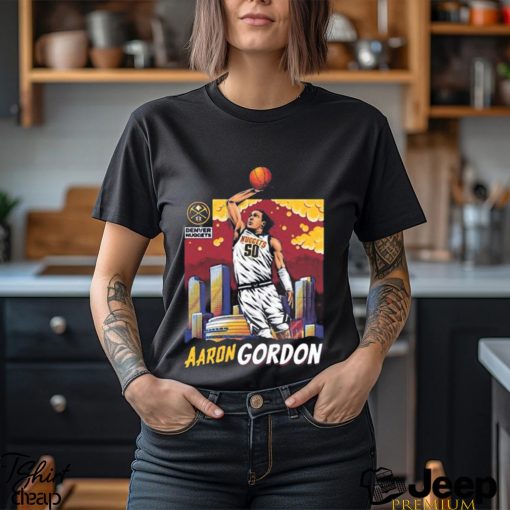 Aaron Gordon nuggets players denver sky t shirt