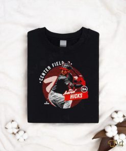 Aaron Hicks Baltimore Dots Baseball Shirt