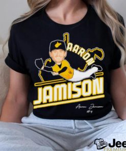 Aaron Jamison West Virginia University cartoon 2023 shirt