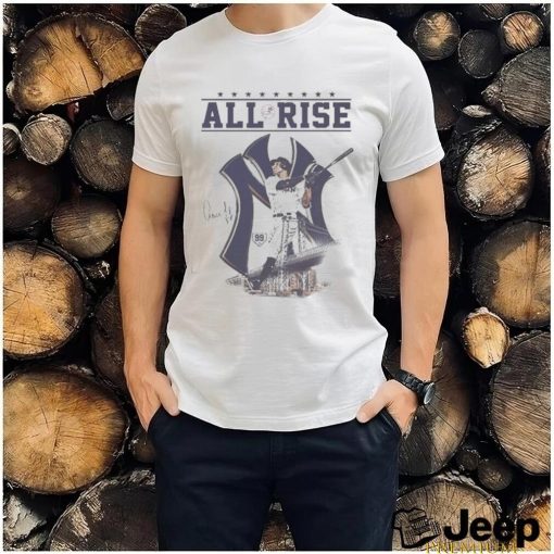 Aaron Judge New York Yankees All Rise 2023 signature shirt