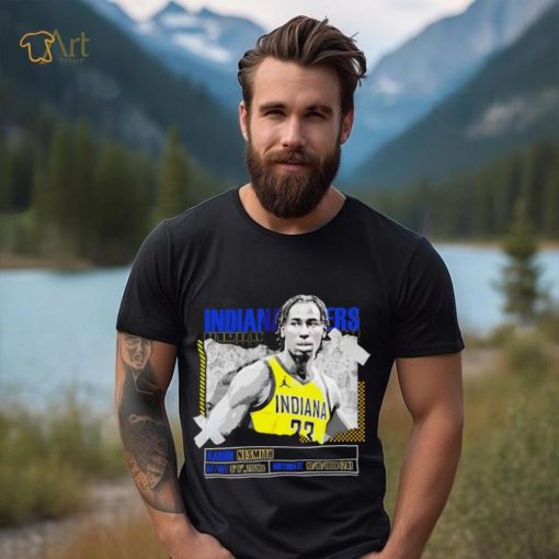 Aaron Nesmith Indiana Pacers basketball player pose paper gift shirt